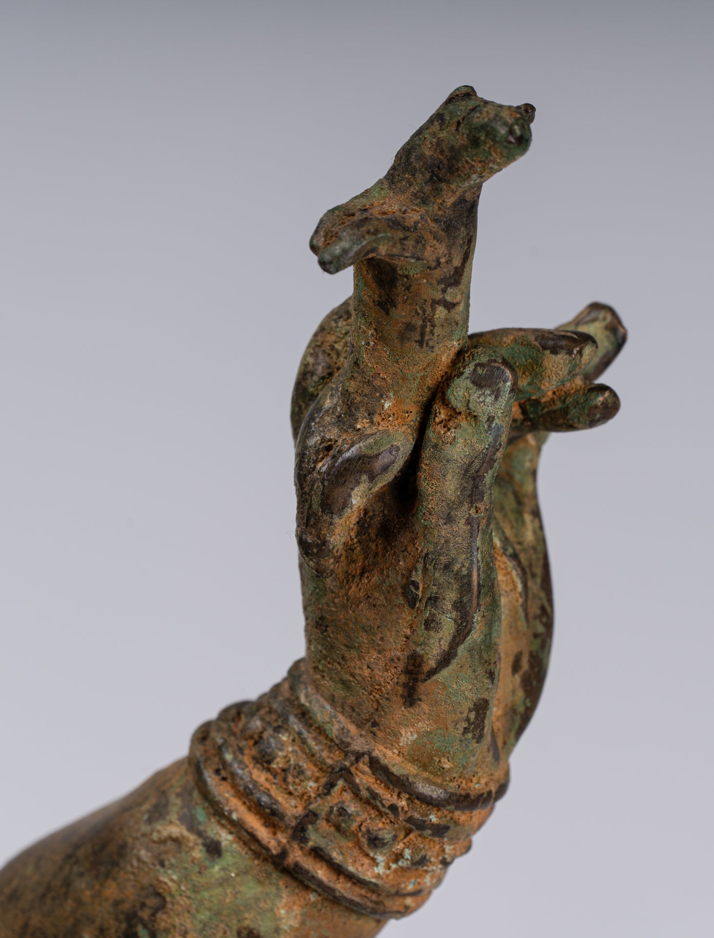 Ganesha Statue - Antique Chola Style Bronze Standing Ganesh Statue - 62cm/25"