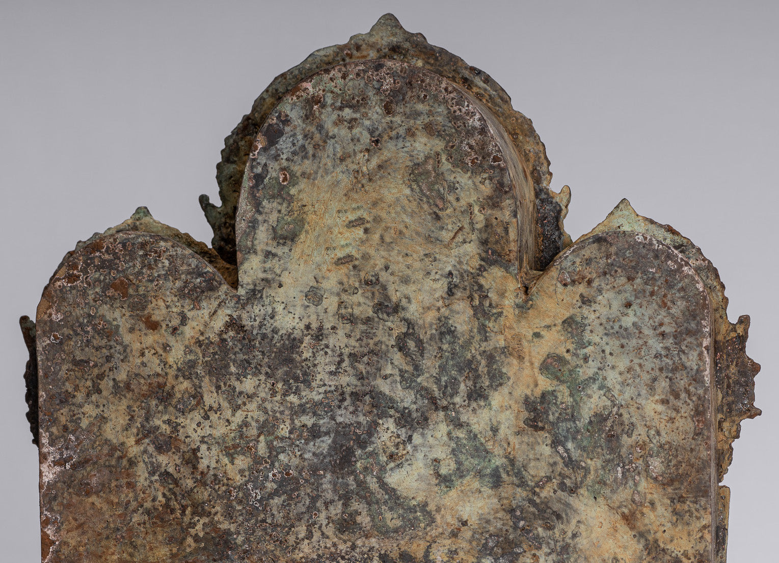 Buddha Statue - Antique Indonesian Style Bronze Javanese Teaching Buddha Statue - 32cm/13"