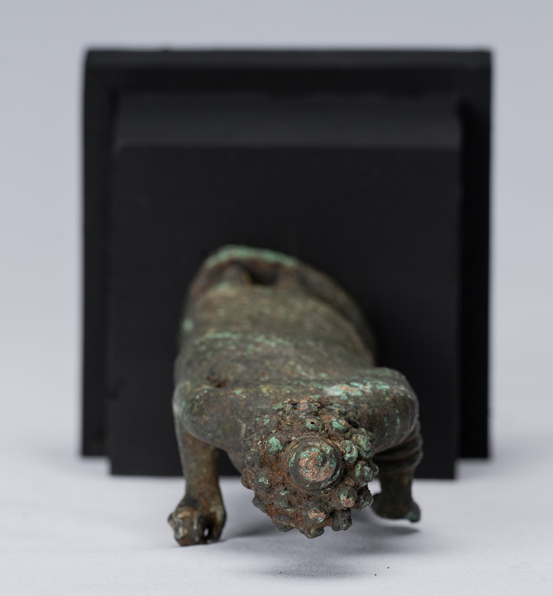 Bouddha Statue-Antique Style indonésien Standing Bronze Javanais Enseignement Bouddha-25cm/10 "