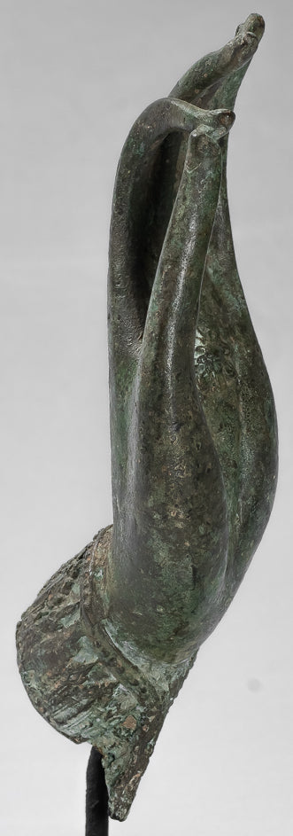 Monte Antique Thai Thai Style Southeast Asia Bronzo Thai Teaching Hand - 30 cm/13 "