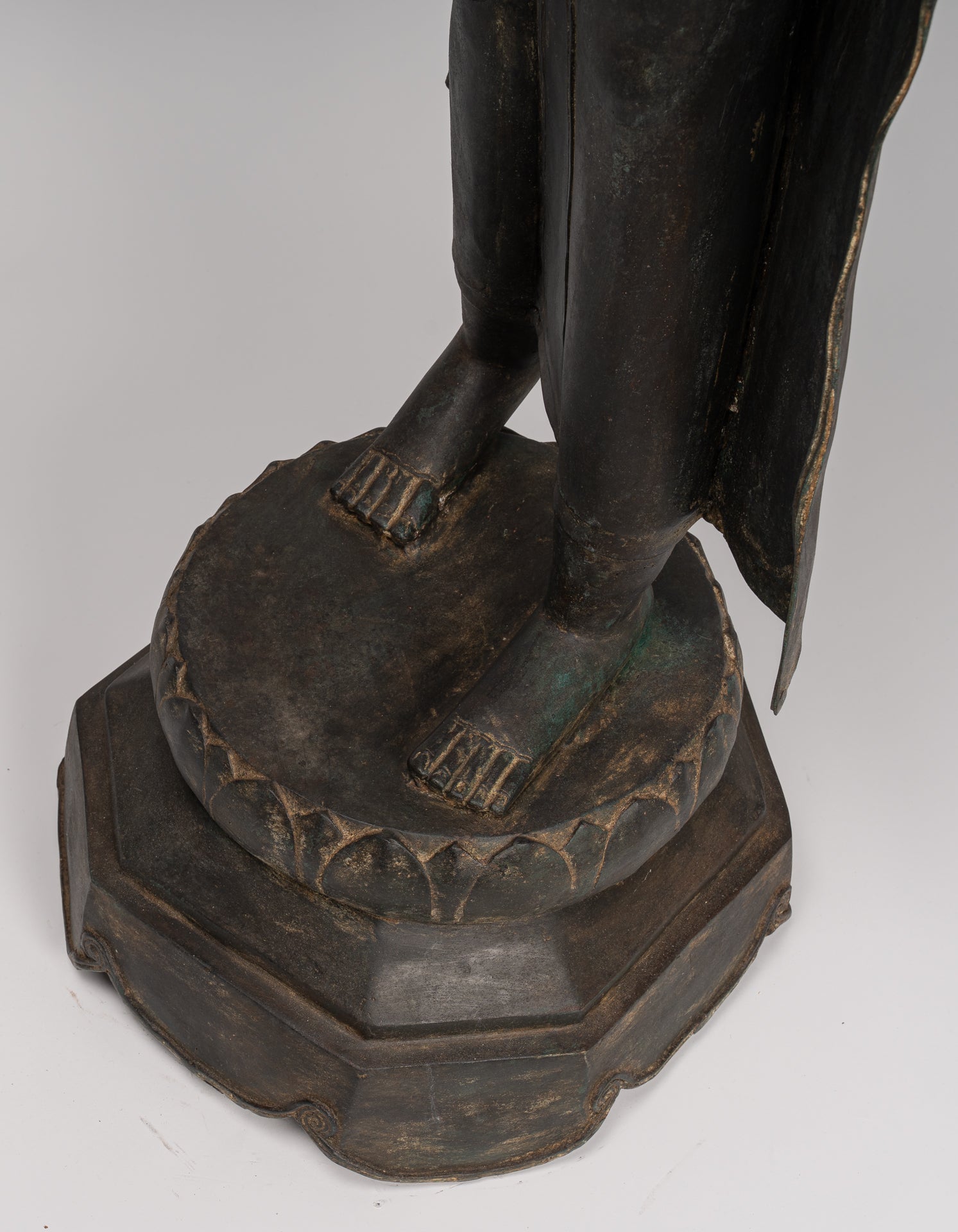 Estatua de Buda de Buda de Bronce de Estilo Thai Tailandés de Tailandia - Estatua de Buda - 150cm/60 "