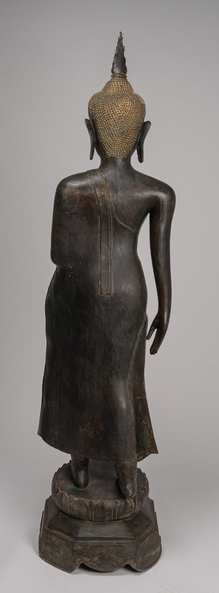 Estatua de Buda de Buda de Bronce de Estilo Thai Tailandés de Tailandia - Estatua de Buda - 150cm/60 "