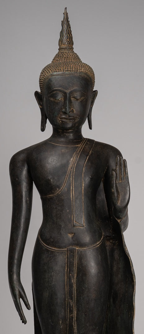 Estatua de Buda de Buda de Bronce de Estilo Thai Tailandés de Tailandia - Estatua de Buda - 150cm/60 "