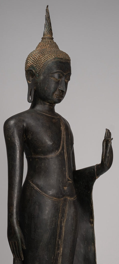 Estatua de Buda de Buda de Bronce de Estilo Thai Tailandés de Tailandia - Estatua de Buda - 150cm/60 "