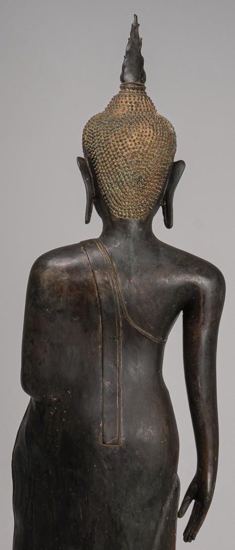 Estatua de Buda de Buda de Bronce de Estilo Thai Tailandés de Tailandia - Estatua de Buda - 150cm/60 "