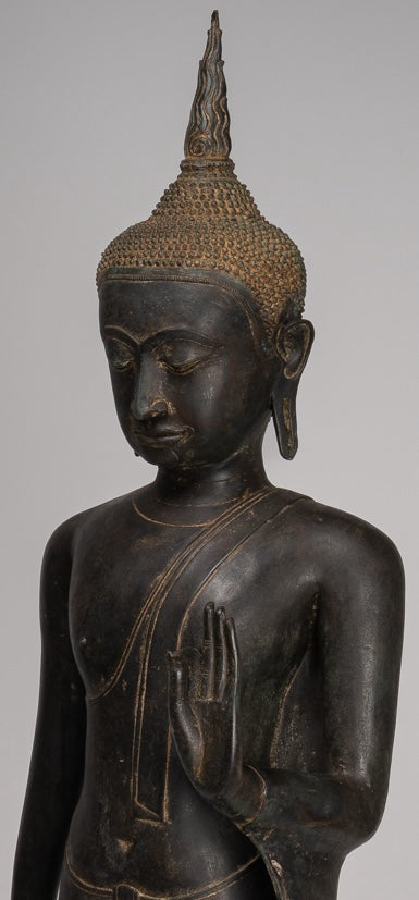 Estatua de Buda de Buda de Bronce de Estilo Thai Tailandés de Tailandia - Estatua de Buda - 150cm/60 "