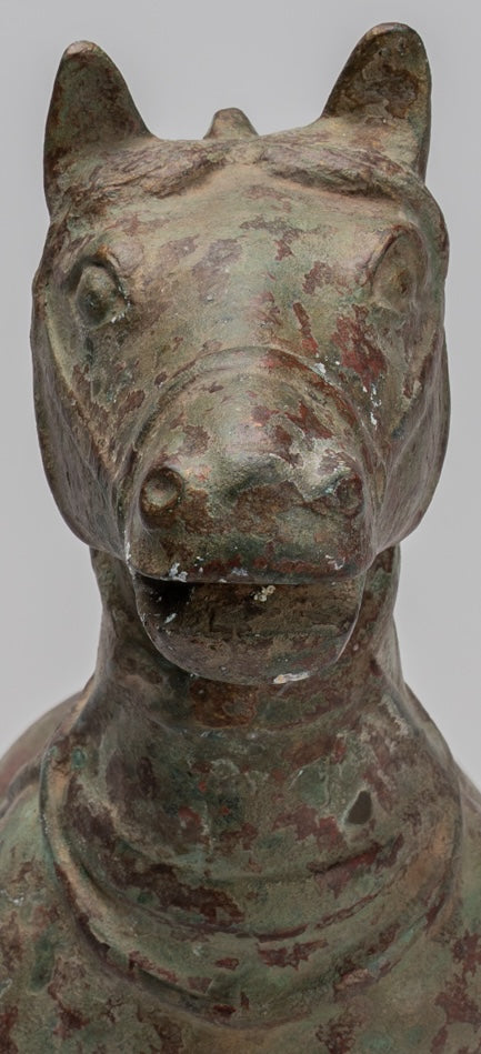 Statua del cavallo - Antique in stile cinese in piedi Cavallo - 39 cm/16 "di altezza