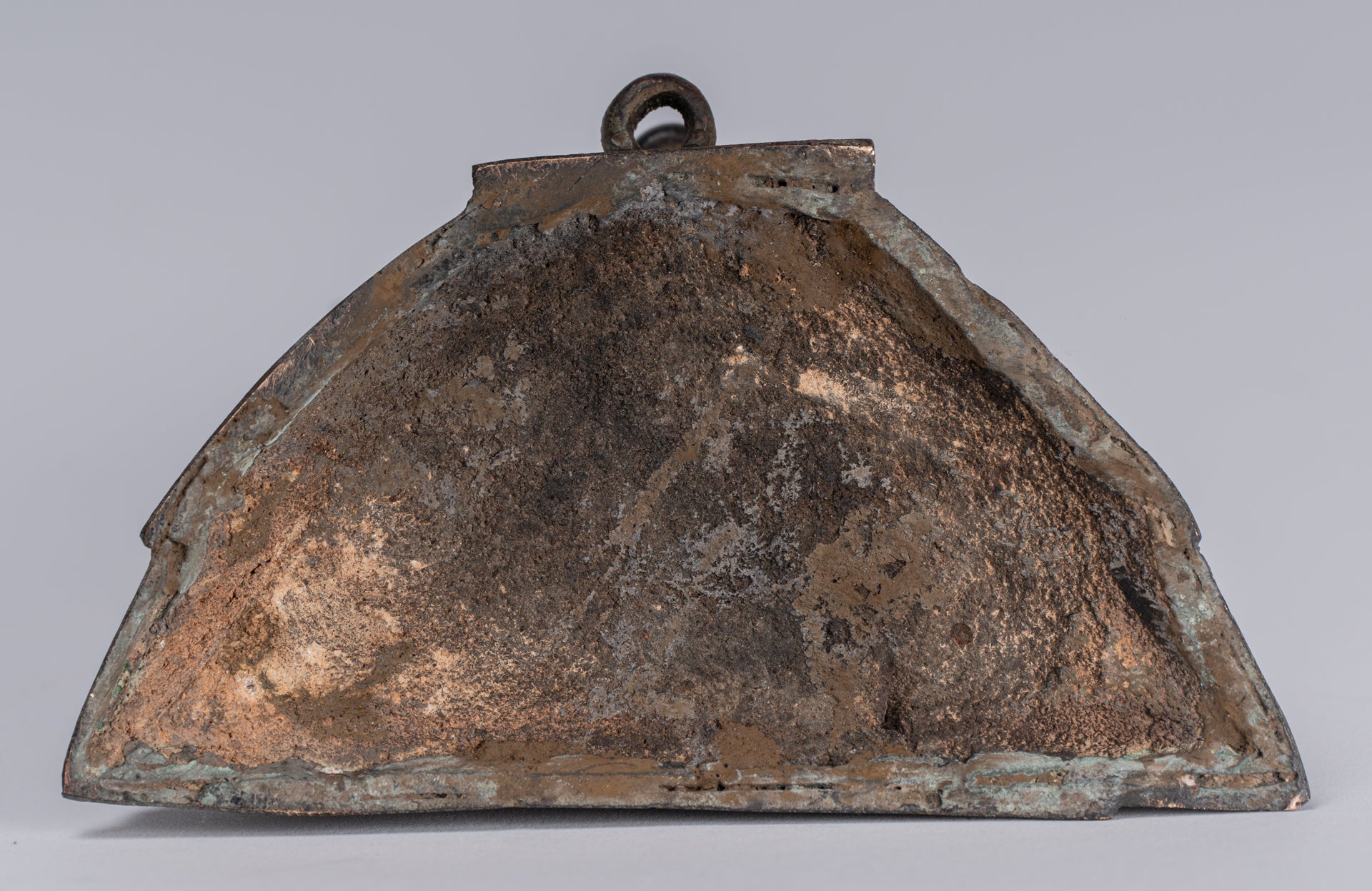 Buddha Statue - Antique Thai Style Bronze Rattanakosin Enlightenment Buddha Statue - 21cm/8"