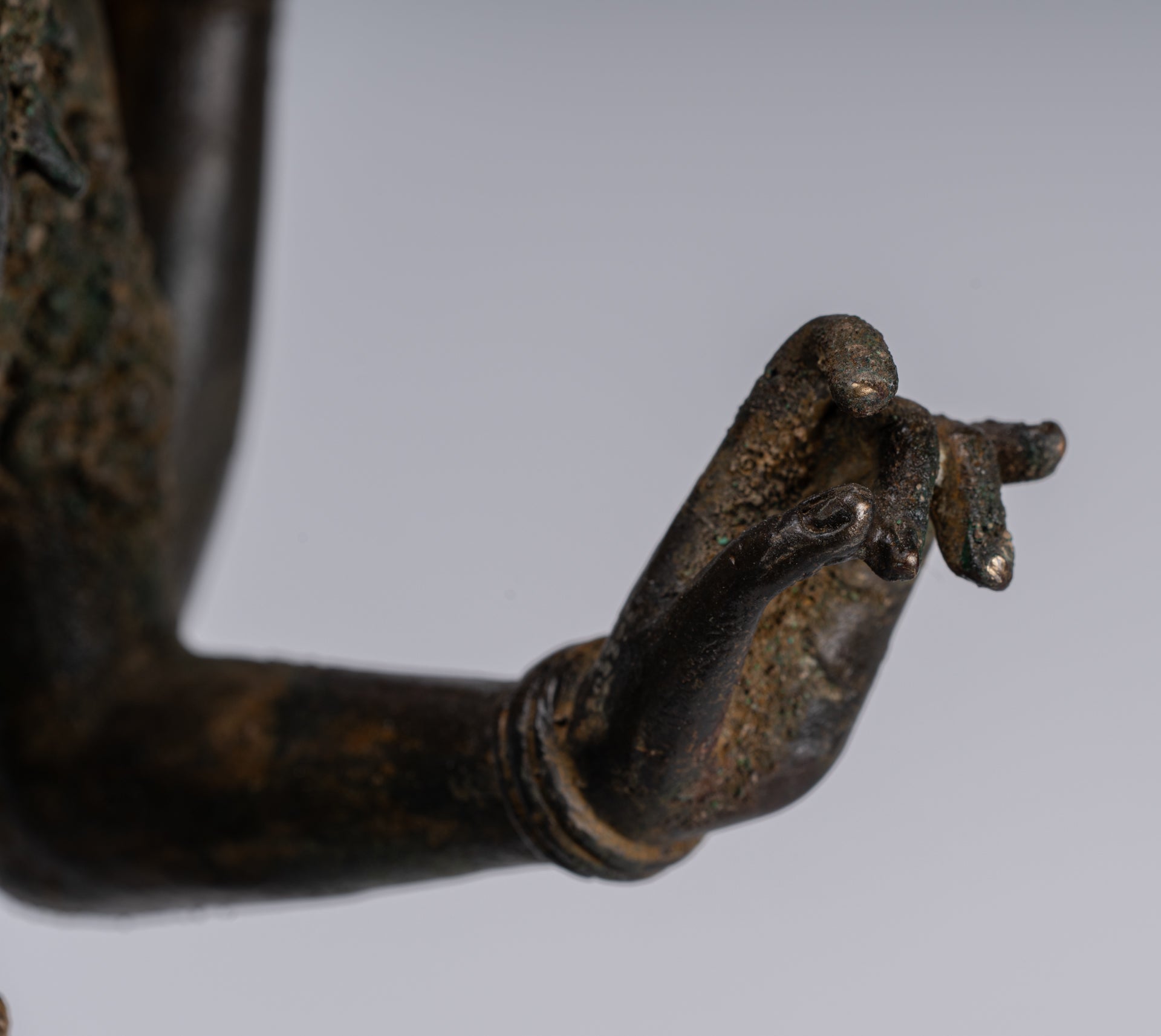 Statua Bodhisattva - Antique stile indonesiano Javanese Avalokitesvara Bodhisattva Statua - 51cm/20 "