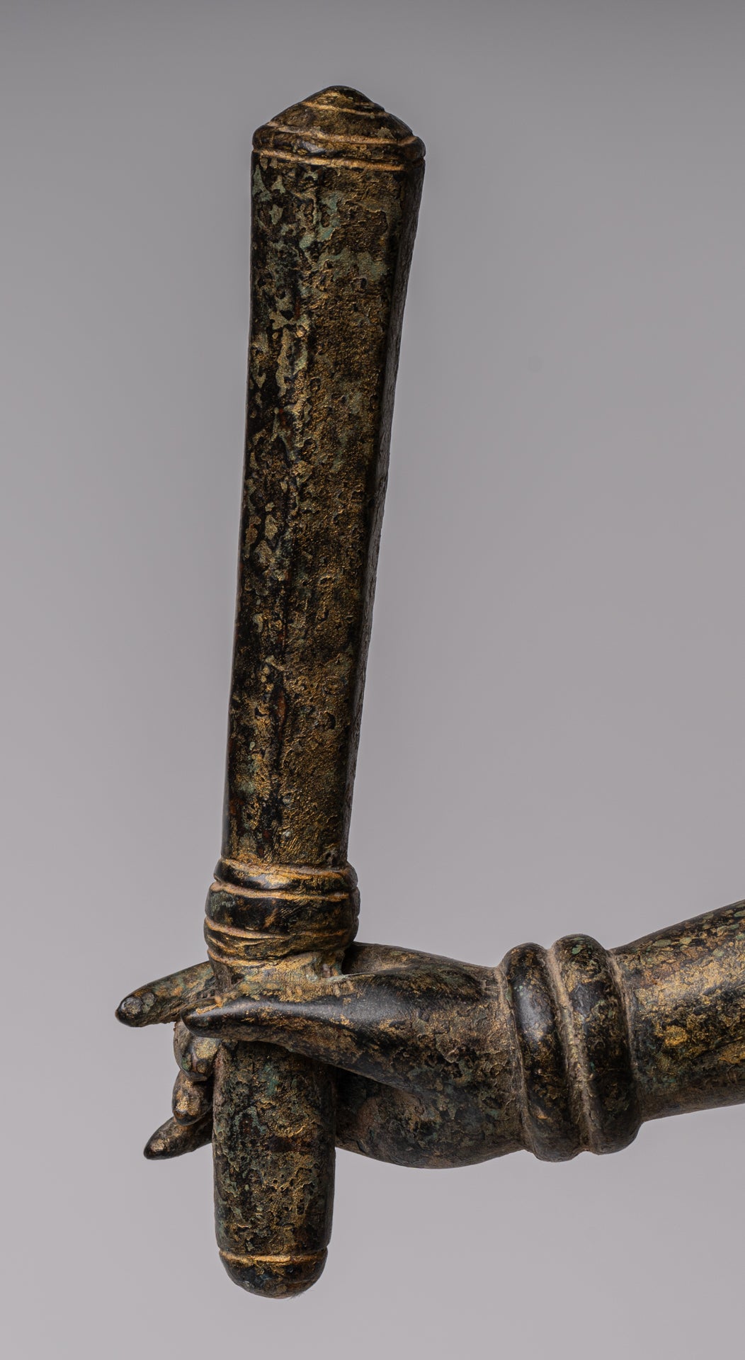 Brahma Statue - Antique Khmer Style Koh Ker Ker Bronze Brahma - Création de Dieu hindou - 94cm / 38 "