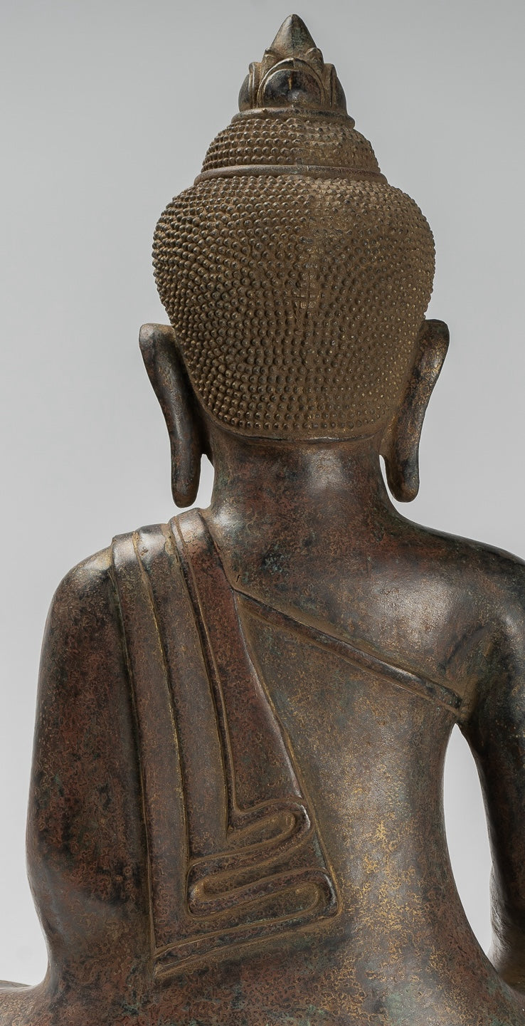 Estatua de Buda - Estatua de Bayón de Bayón de Bronce Estilo de Khmer.