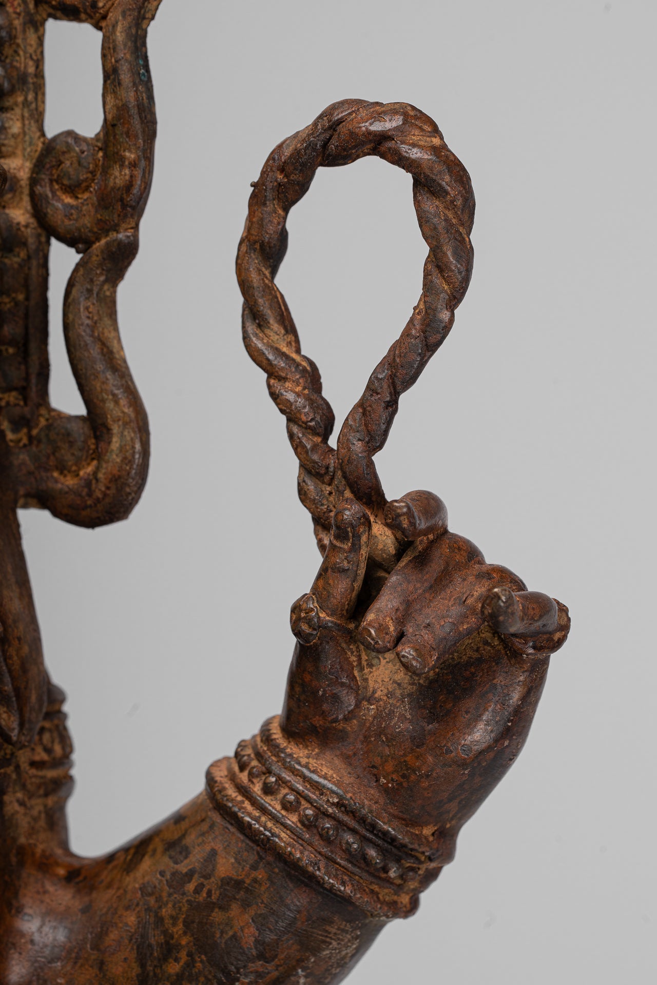 Large Ganesha Statue - Antique Thai Style Bronze Dancing Ganesh Statue - 85cm/34"