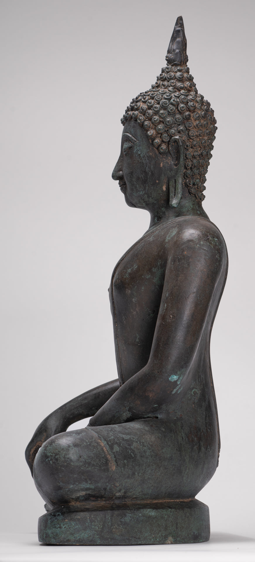 Buddha Statue - Antique Thai Style Sukhothai Enlightenment Buddha Statue - 54cm/22"