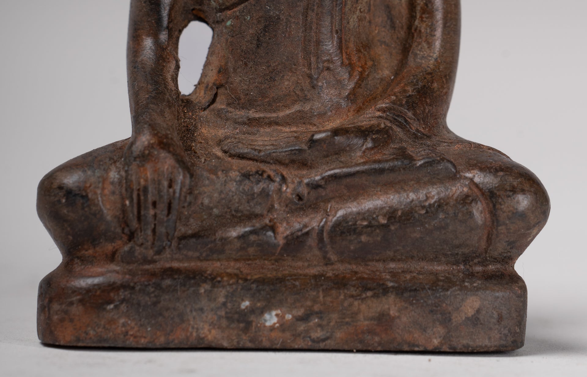 Buddha Statue - Antique Sukhothai Style Thai Enlightenment Buddha Statue - 10cm/4"