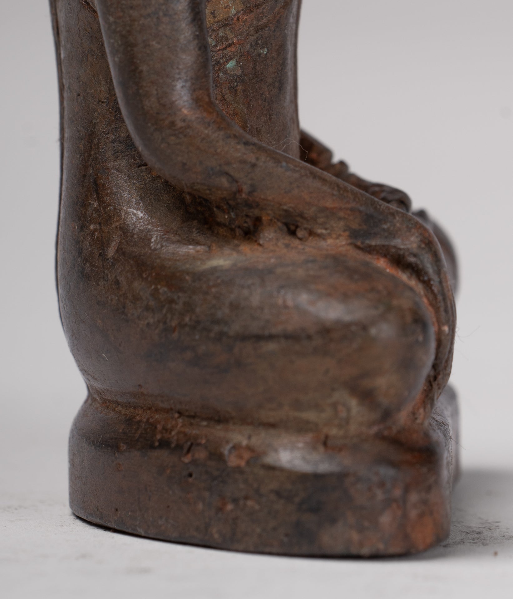 Buddha Statue - Antique Sukhothai Style Thai Enlightenment Buddha Statue - 10cm/4"