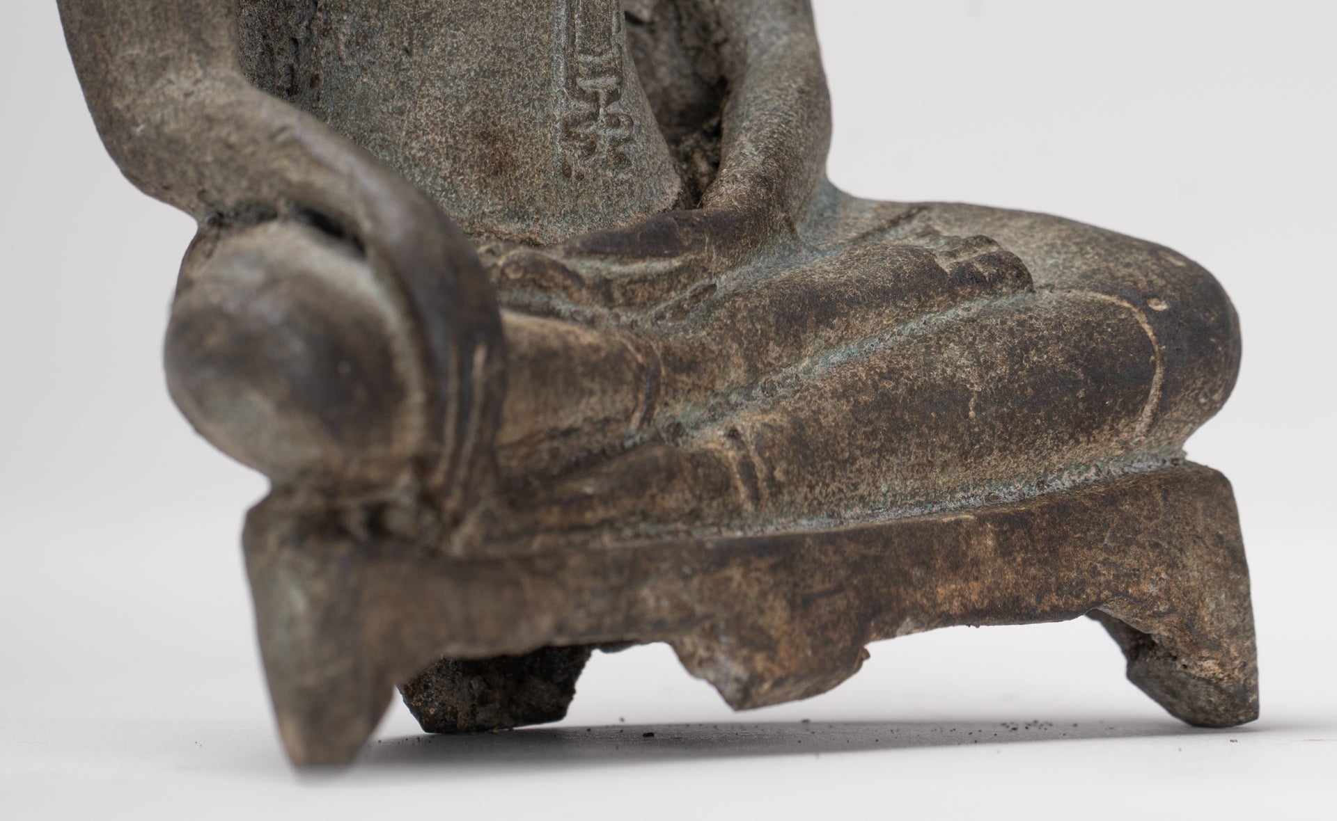 Buddha Statue - Antique Sukhothai Style Thai Enlightenment Buddha Statue - 11cm/4"