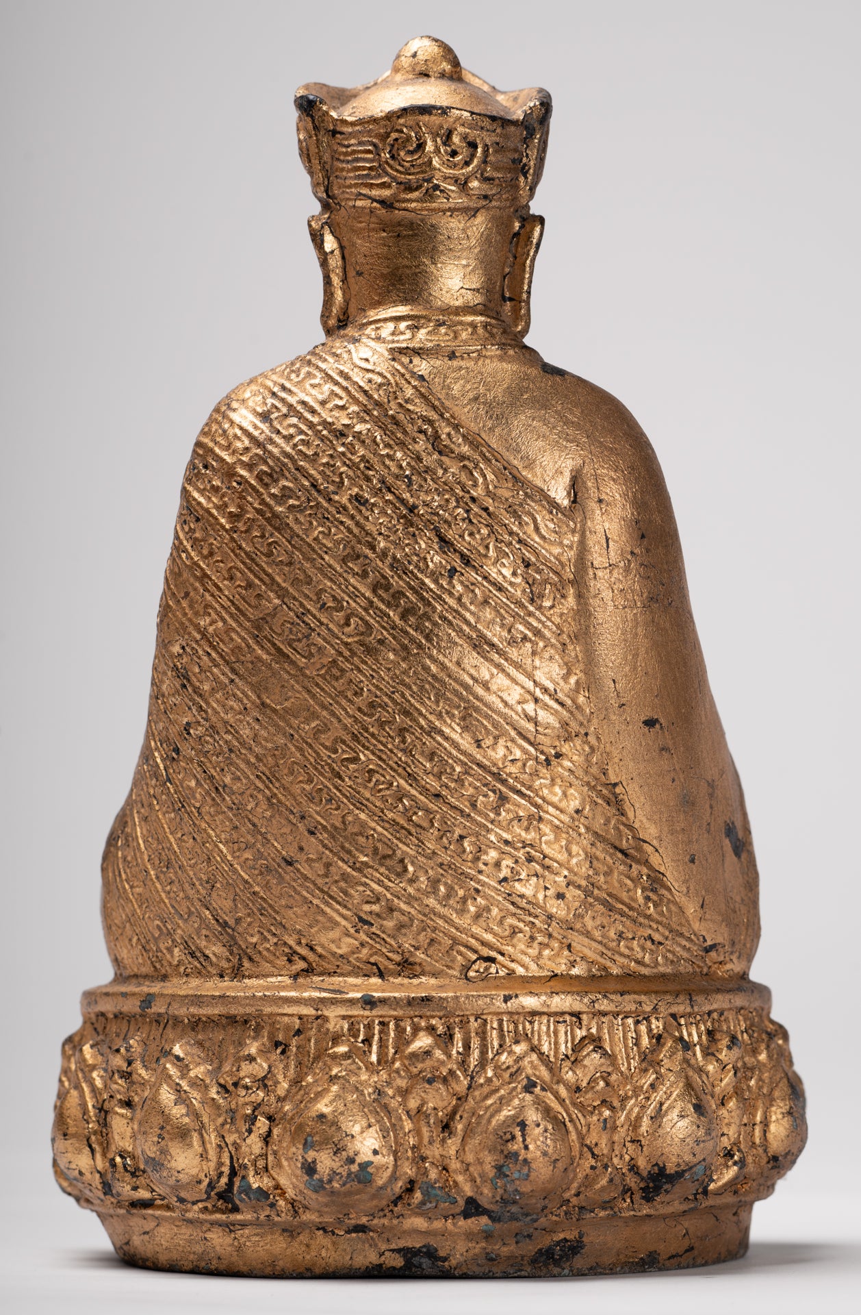 Monk Statue - Antique Chinese Style Tai Hong Zuo Shi Chinese Monk Statue - 23cm/9"