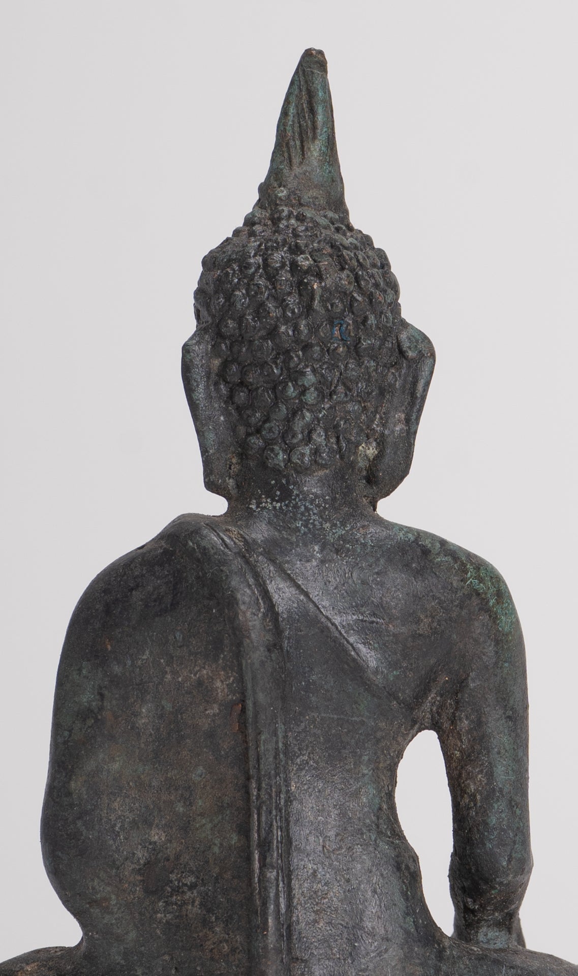 Buddha Statue - Antique Sukhothai Style Thai Enlightenment Buddha Statue - 10cm/4"