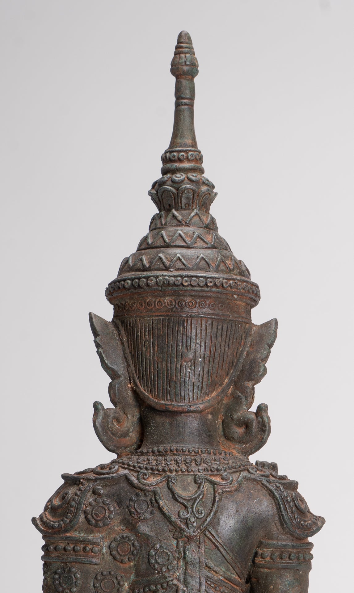 Buddha Statue - Seated Antique Laos Style Teaching Buddha Statue - 61cm/24"