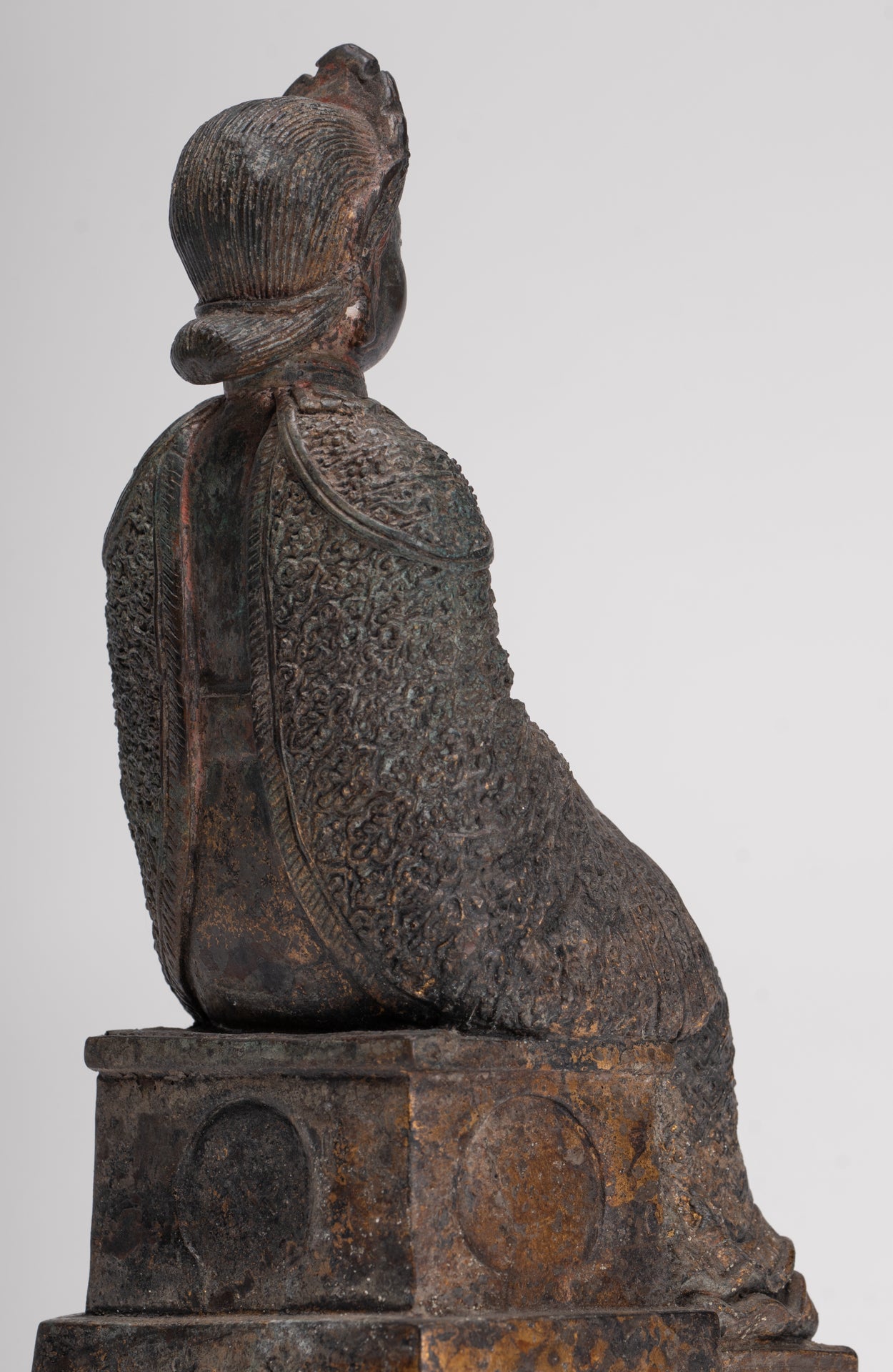 Chinese Heroine - Antique Chinese Style Lim Ko Naio Statue - 23.5cm/9"