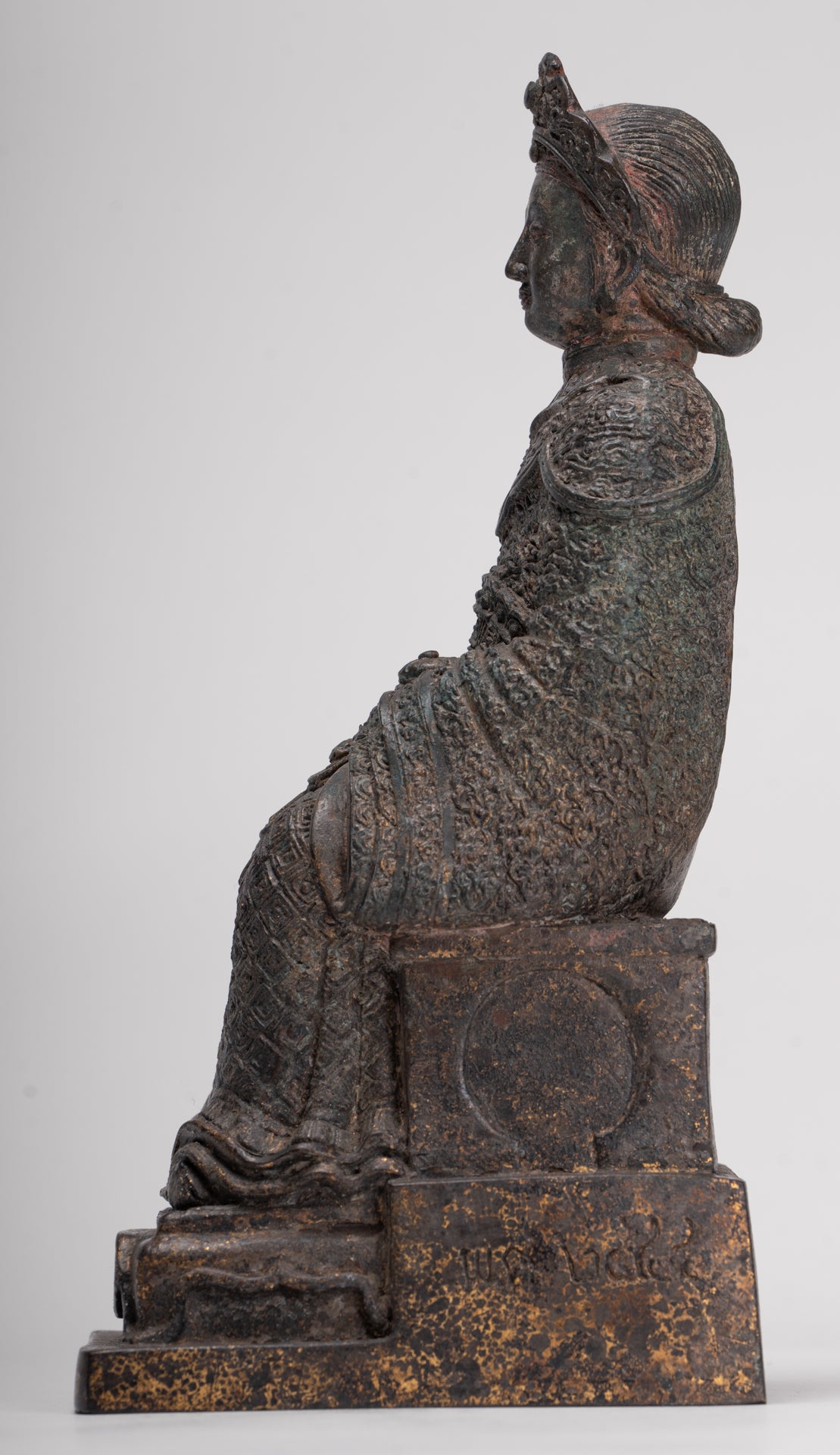 Chinese Heroine - Antique Chinese Style Lim Ko Naio Statue - 23.5cm/9"