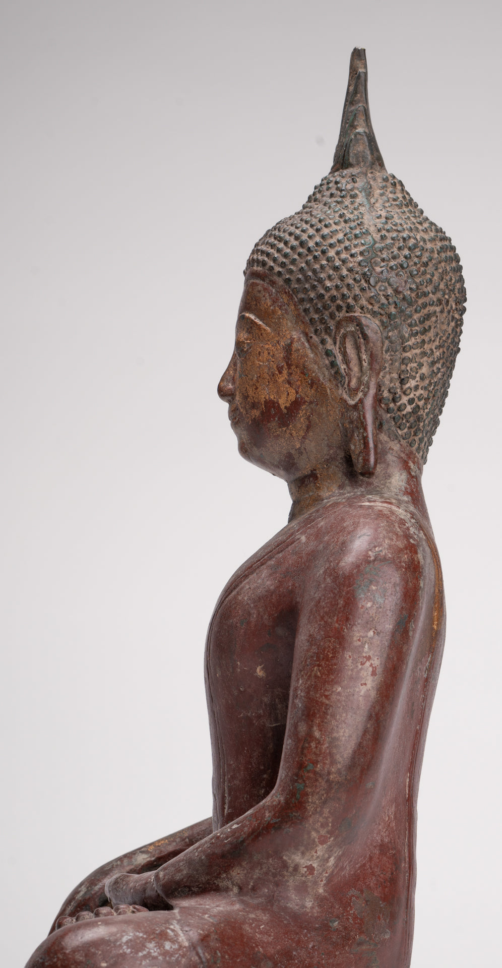 Buddha Statue - Antique Sukhothai Style Thai Enlightenment Buddha Statue - 40cm/16"