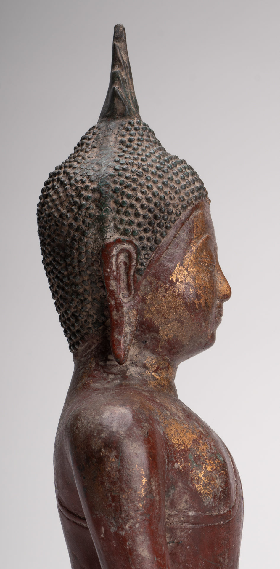 Buddha Statue - Antique Sukhothai Style Thai Enlightenment Buddha Statue - 40cm/16"