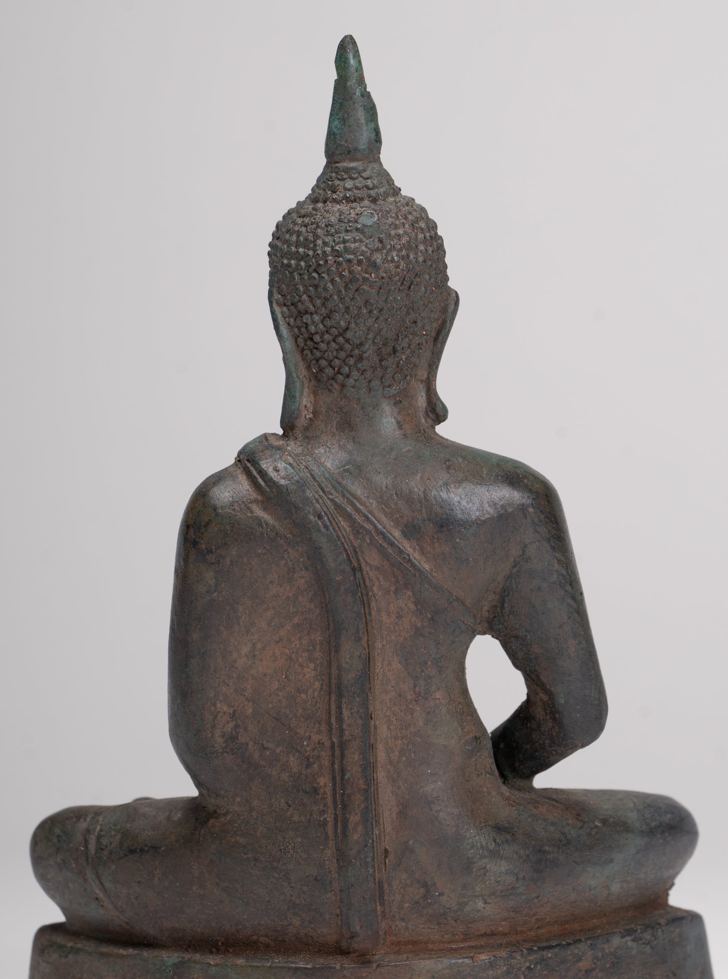 Buddha Statue - Antique Sukhothai Style Thai Meditation Buddha Statue - 15.5cm/6"