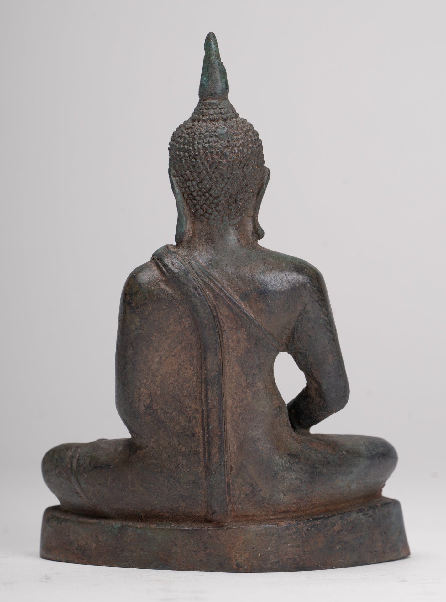 Buddha Statue - Antique Sukhothai Style Thai Meditation Buddha Statue - 15.5cm/6"