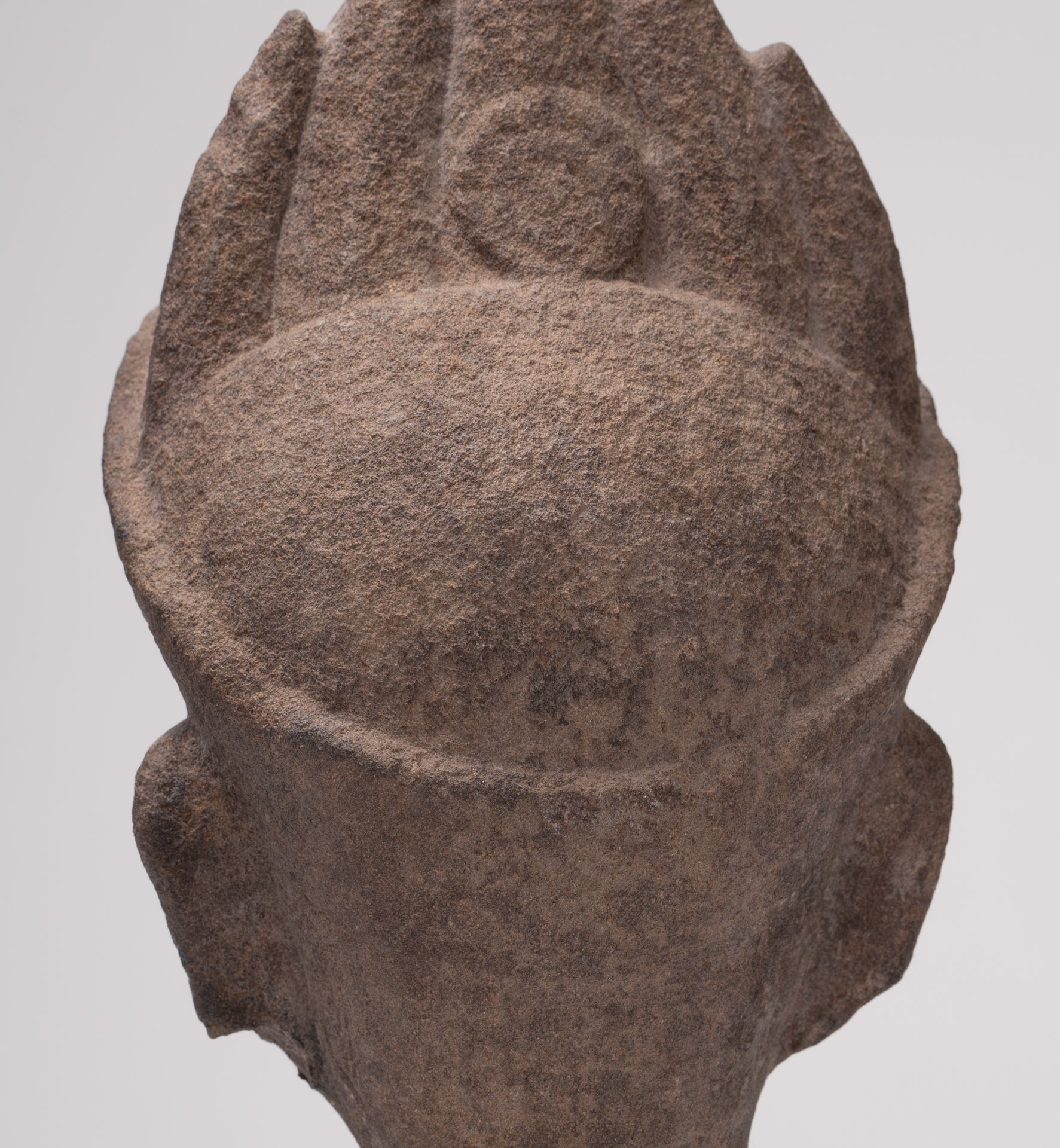 Apsara Statue - Antique Khmer Style Stone Angkor Wat Apsara or Angel Statue - 27cm/11"