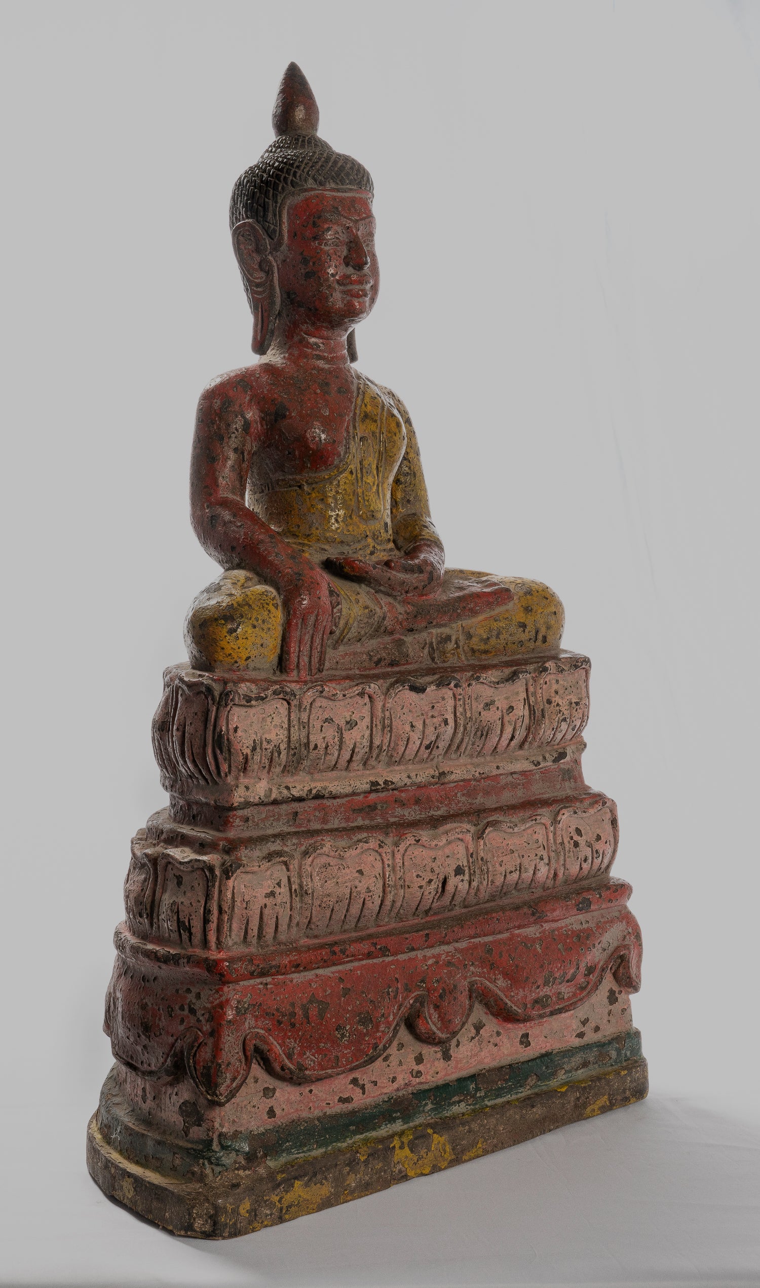 Estatua de Buda - Estatua de Buda de Buda de Madera de Madera ASIA ASIA ASIA - 66cm/26 "