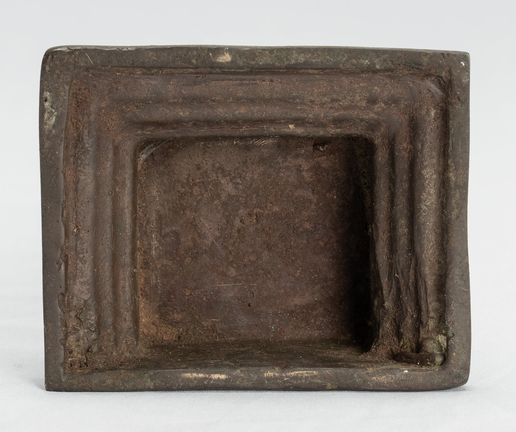 Estatua de Ganesha - Estatua de Ganesha indonesia de bronce de estilo javanés antiguo - 18 cm/7 "