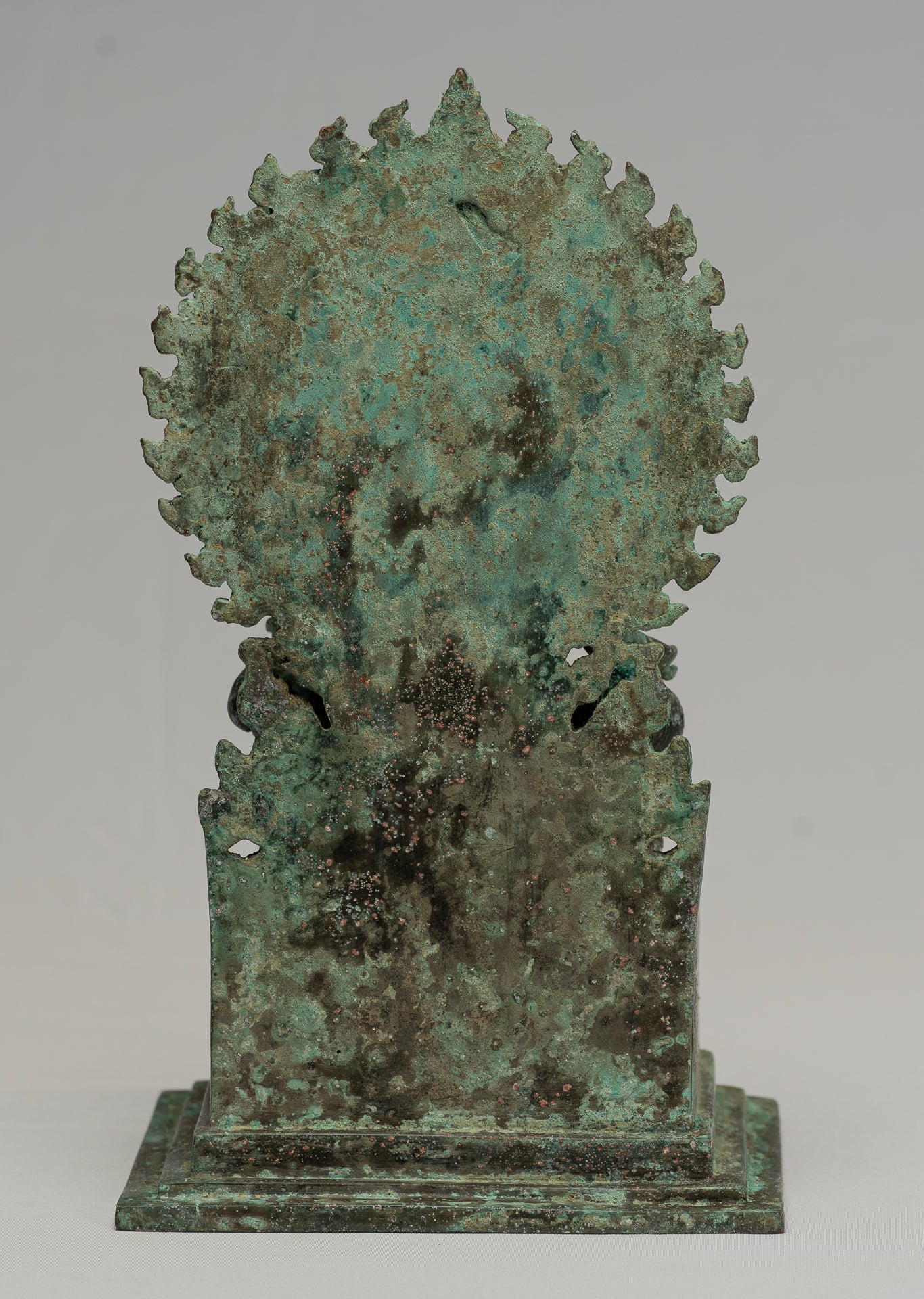 Statua di Jambhala - Antique Java Majapahit Style Seduto statua di Jambhala God of Wealth - 27cm/11 "