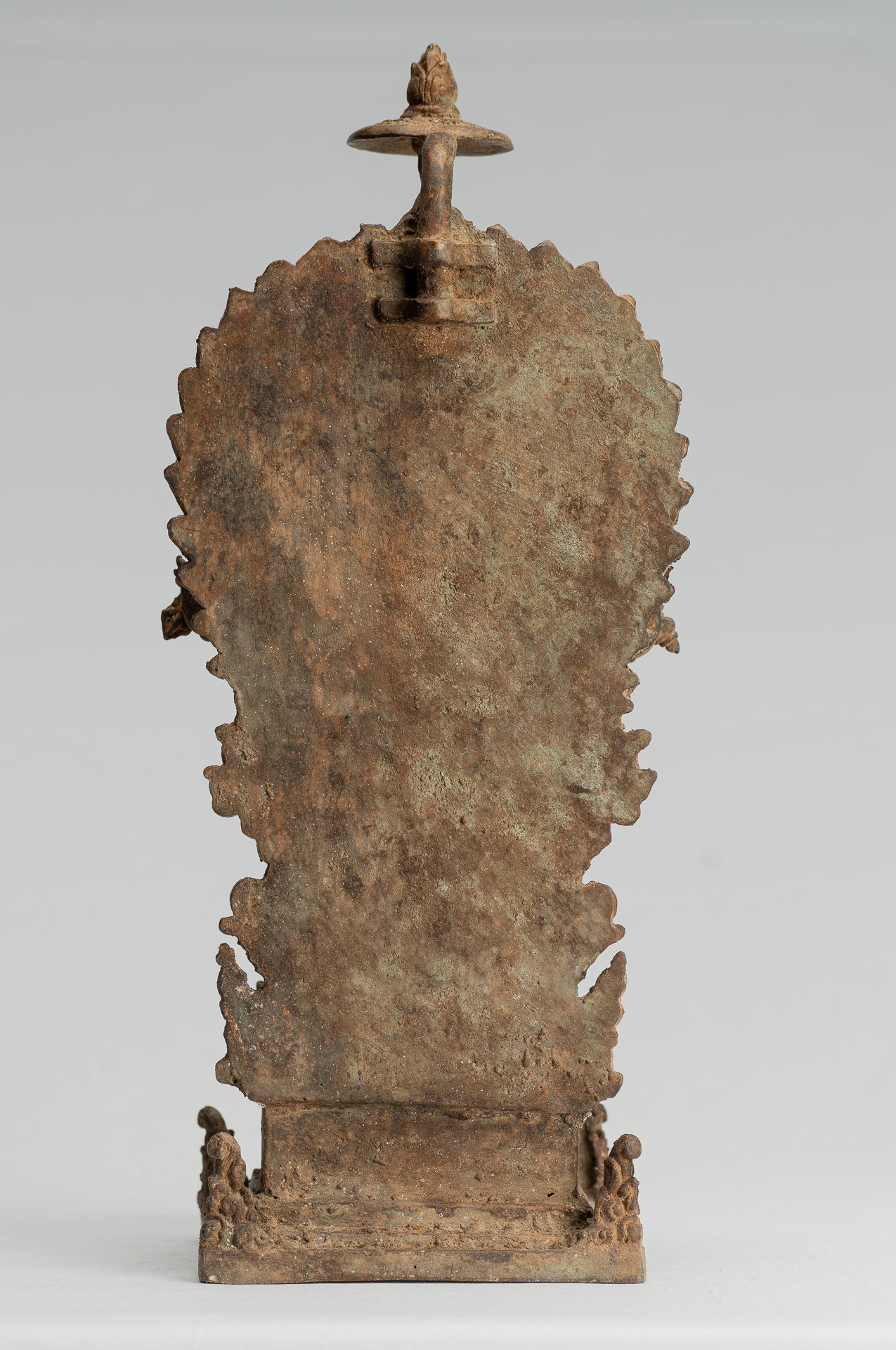 Estatua de Ganesha - Estatua de Ganesha de bronce de estilo javanés antiguo - 33 cm/13 "