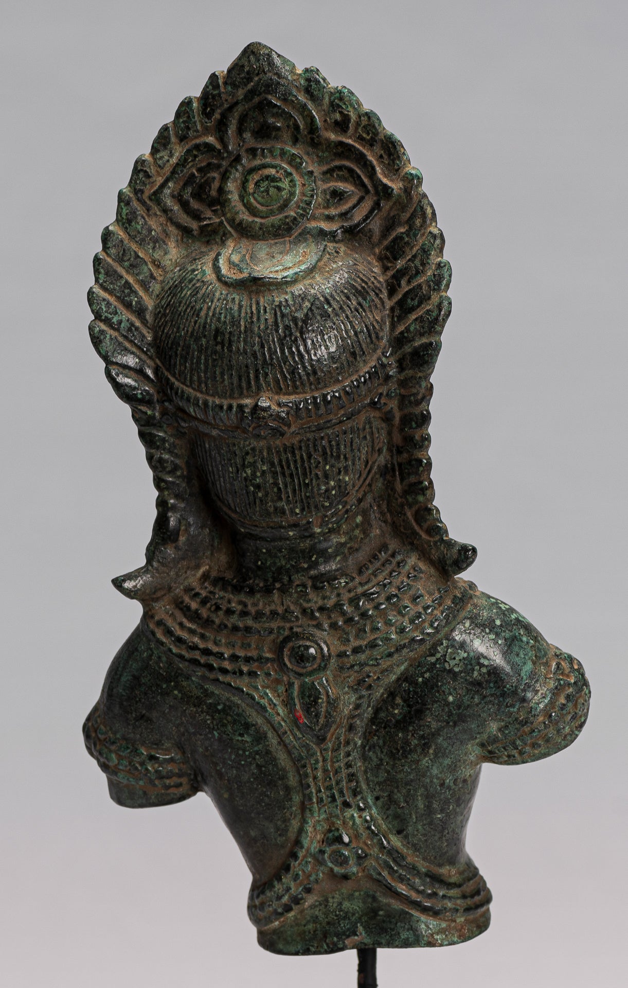 Lakshmi Statue. Antike Khmer Stil Lakshmi.Devi Consort of Vishnu Torso mit 27cm/11"