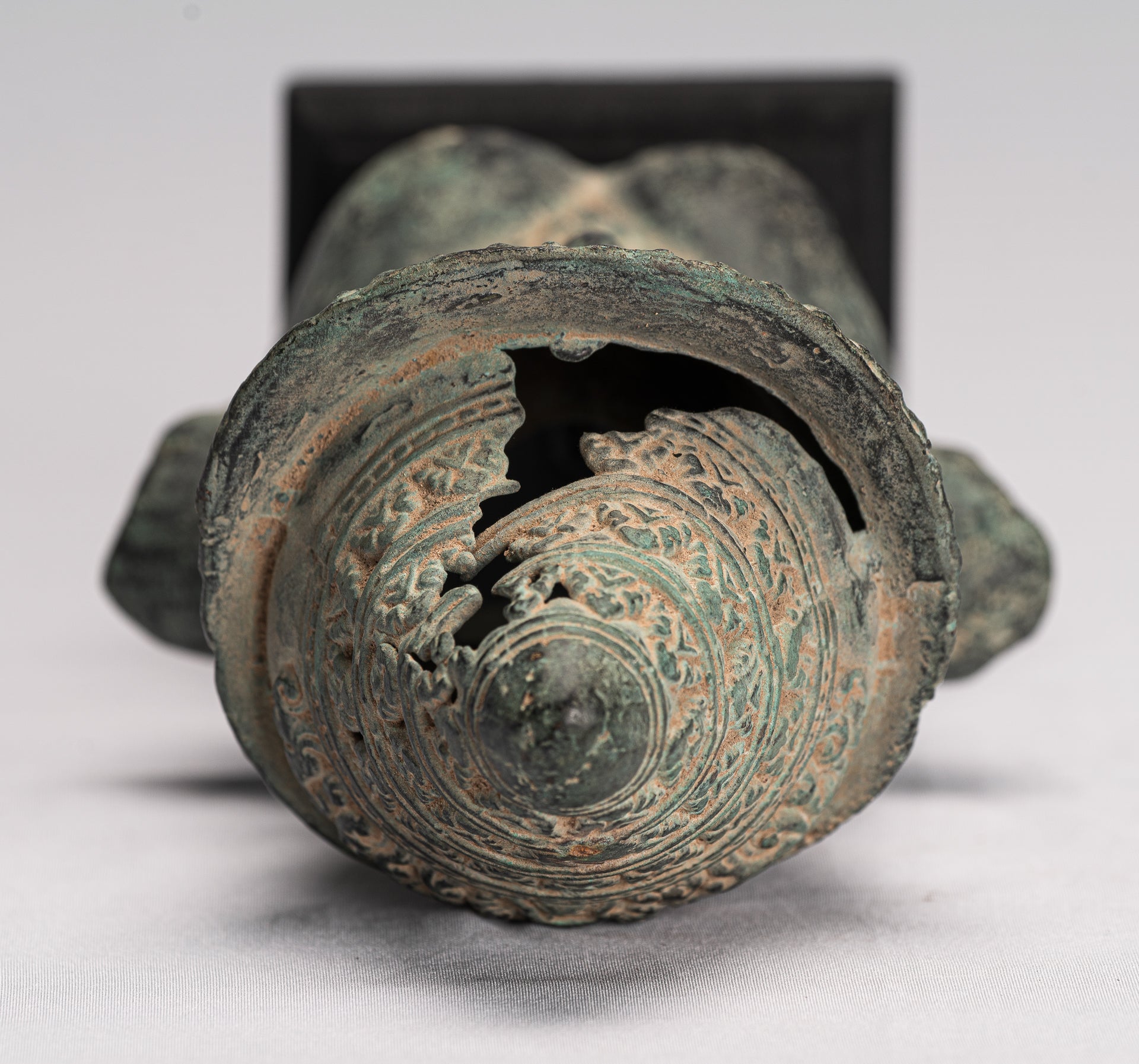 Lakshmi Statue - Antique Khmer Style Lakshmi / Devi Consort of Vishnu Torso - 26cm/10"