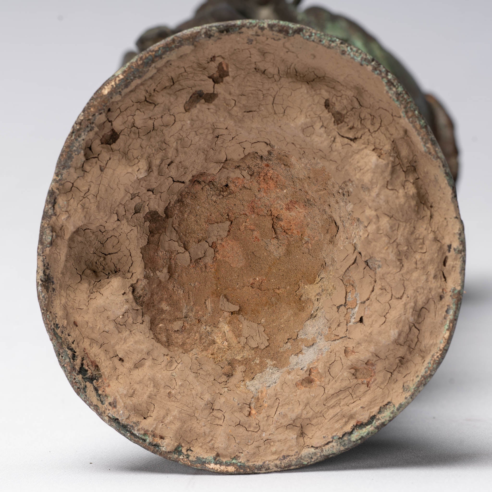 Antike Antike chinesische Stil Kwan Yin oder Guanyin Statue-38cm/15 "