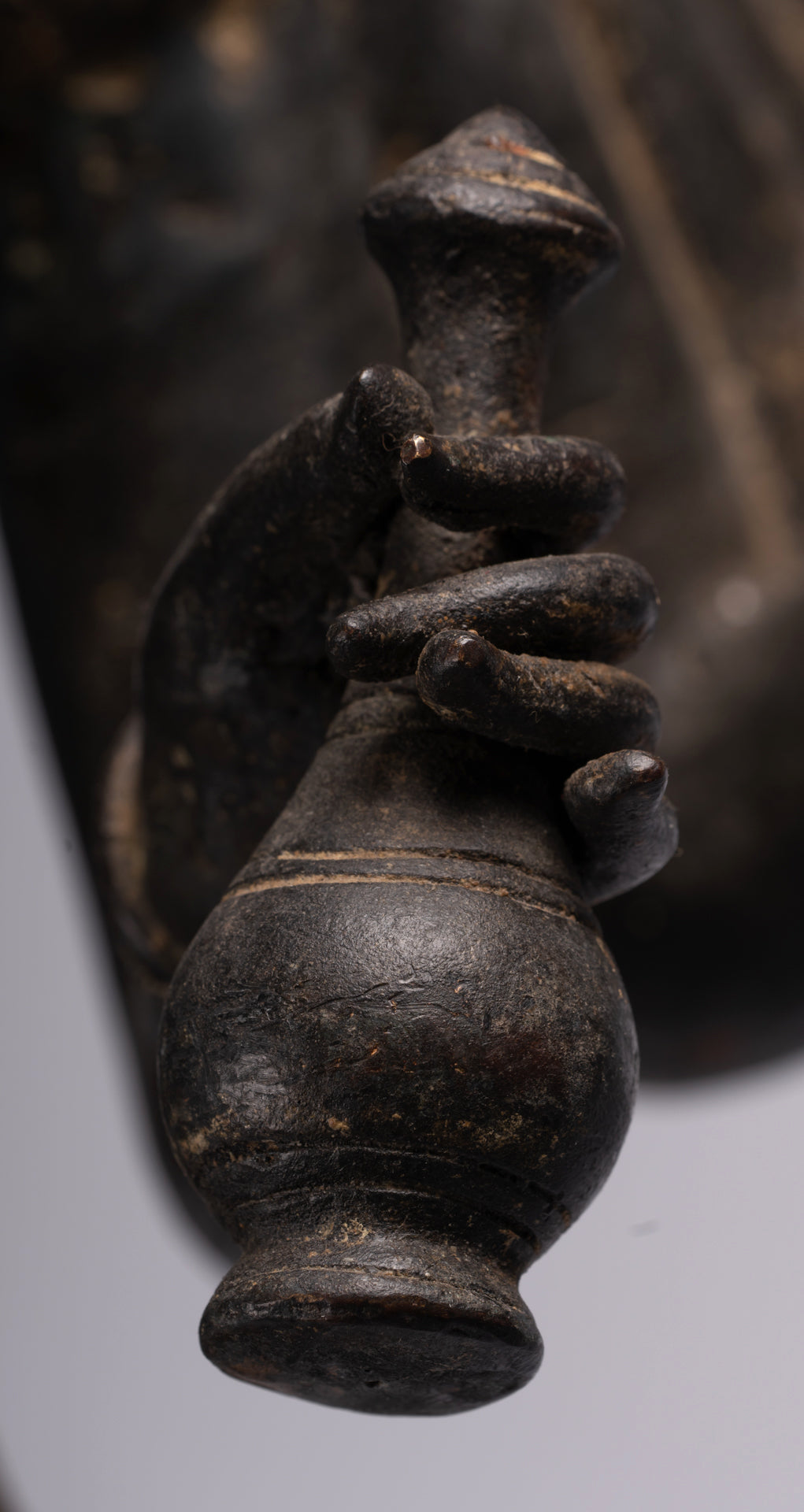 Estatua de Brahma - Estilo antiguo Khmer Koh Ker de pie Bronce Brahma - Creación de Dios Hindú - 97cm/39 "