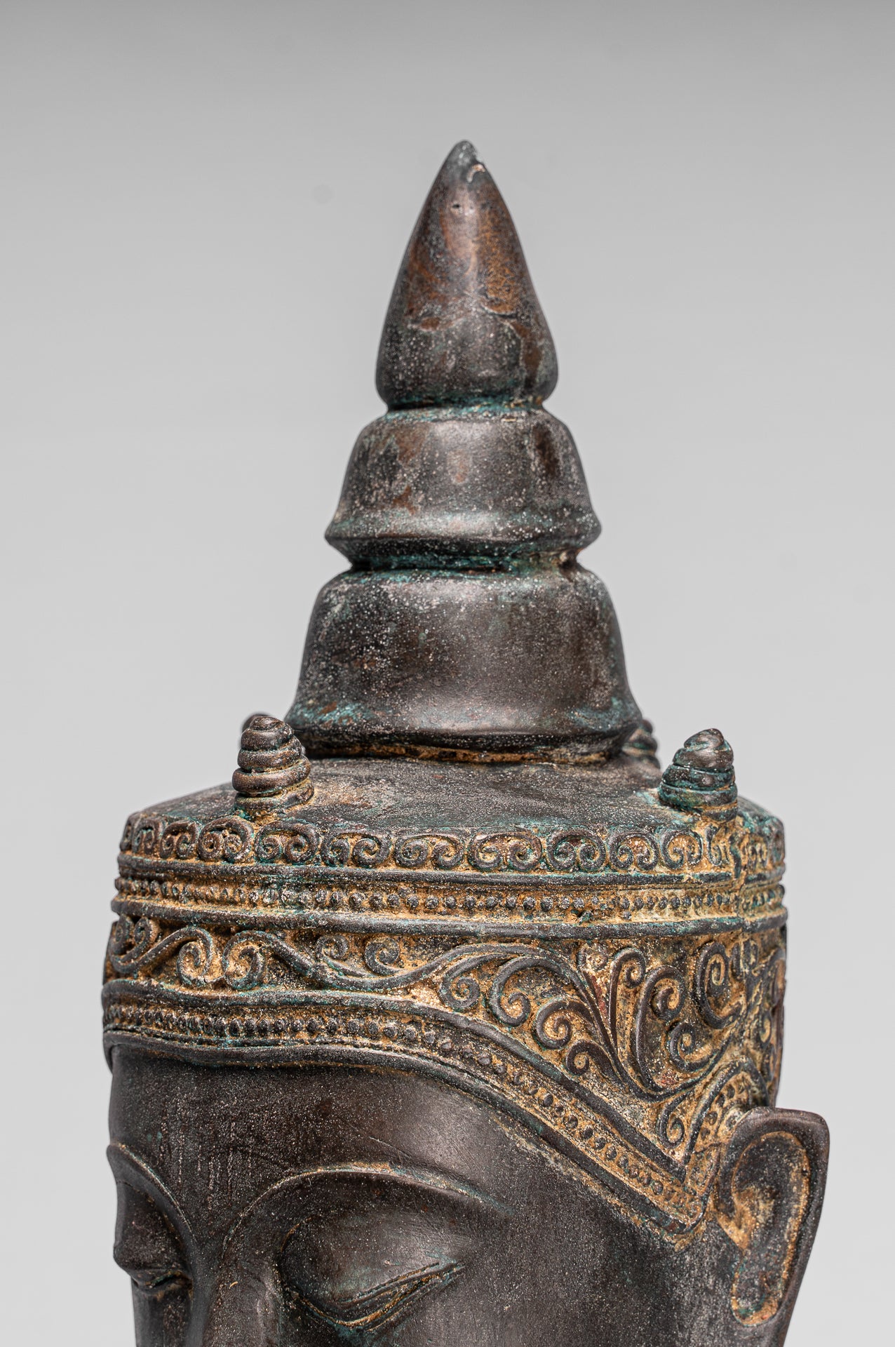 Statua Buddha - Antique Thai Style Ayutthaya STATUE BUDDHA SEDATA - 74 cm/30 "