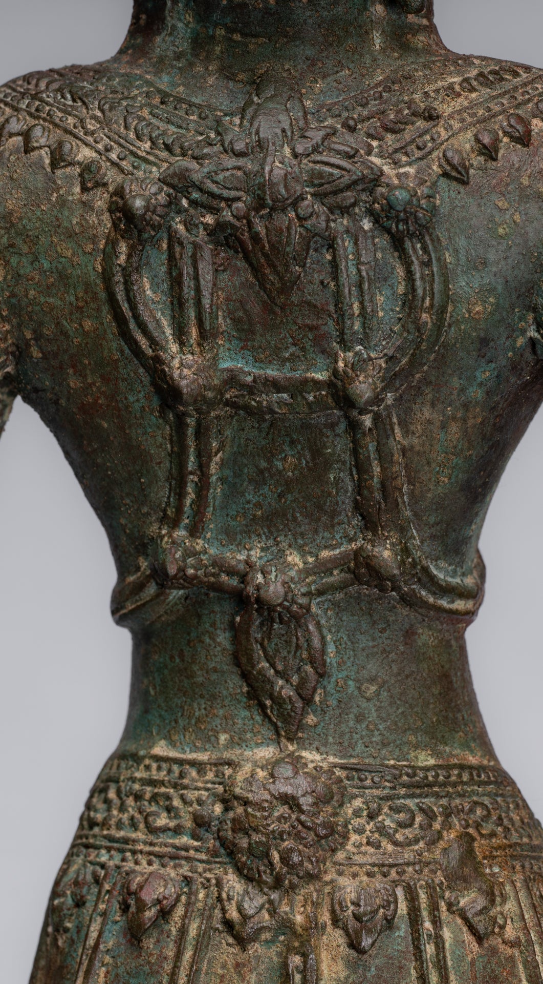 Trimurti Statue-Antique Thai Style Trimurti Shiva Brahma Vishnu Statue-84cm/34 "