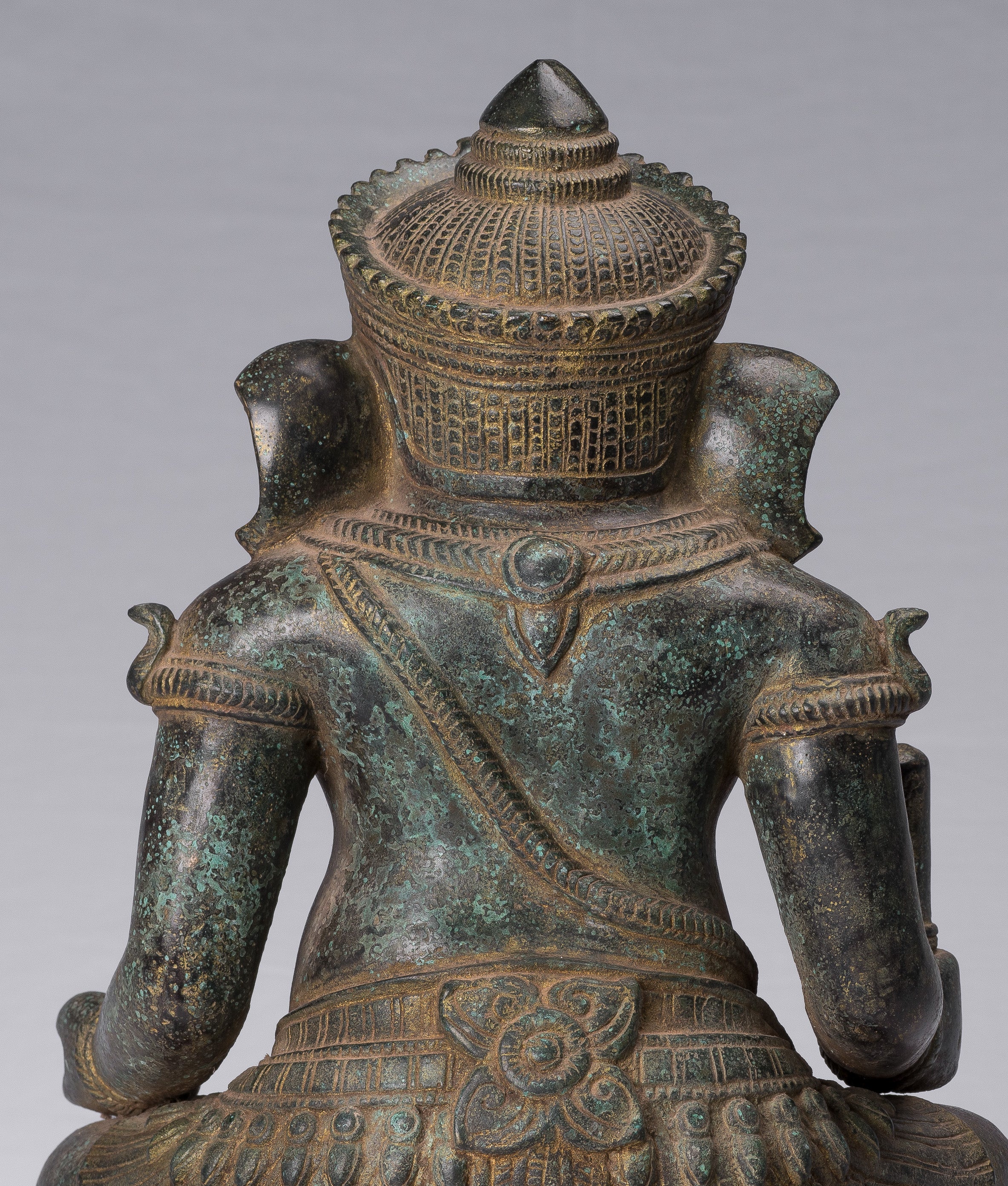 Estatua de Ganesha - Estatua de Ganesh Sented Ganesh Style JMER Sentada - 38 cm/15 "