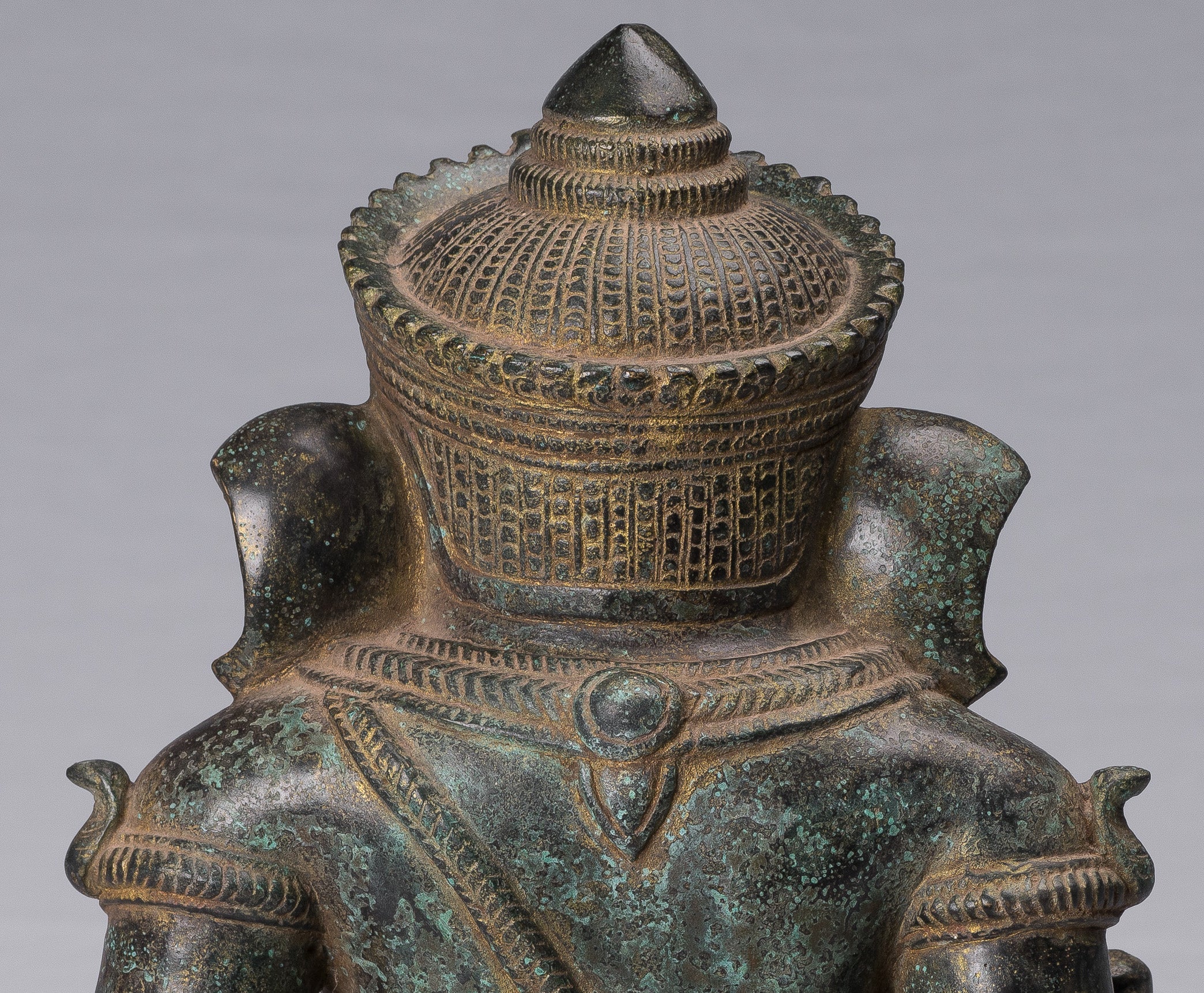 Estatua de Ganesha - Estatua de Ganesh Sented Ganesh Style JMER Sentada - 38 cm/15 "