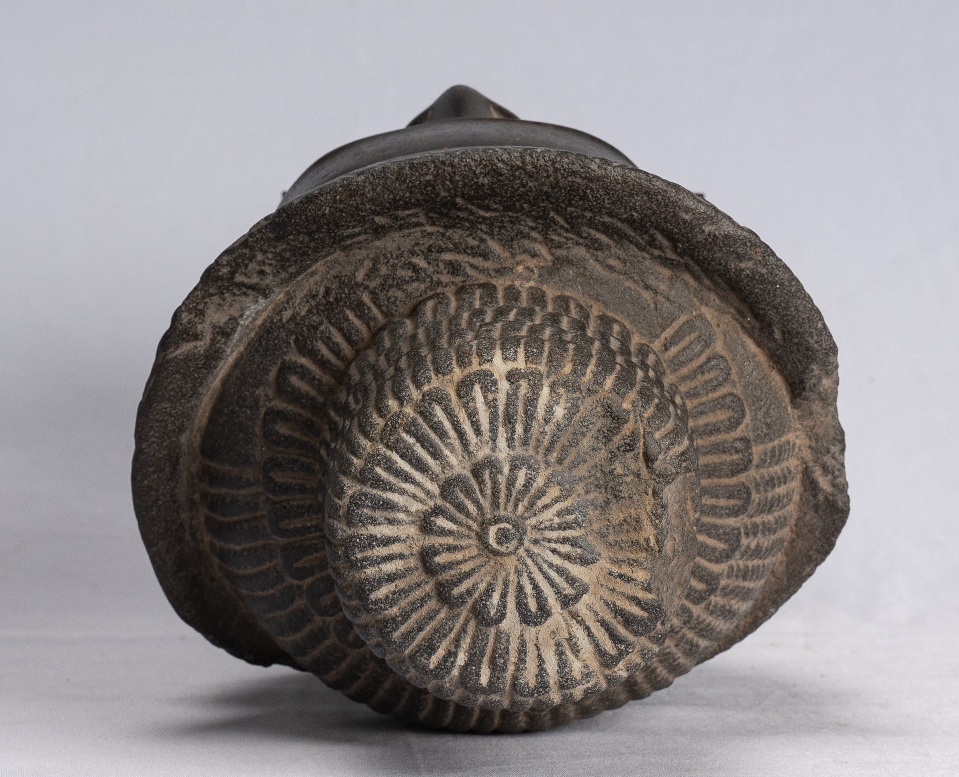 Estatua de Buda - Estatua de cabeza de Buda Khmer Khmer Style Khmer Buddha - 34cm/14 "