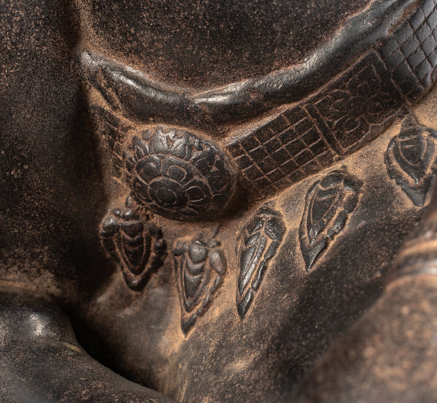 Yeay Mao-Statue – antike Bronze-Statue im Khmer-Stil – Yeay Mao oder Oma Mao-Statue – 84 cm.