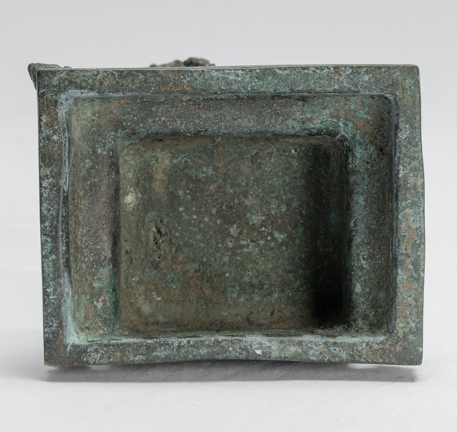 Estatua Ganesha - Estatua de bronce de estilo javanés antiguo Majapahit Ganesha - 24 cm/10 "