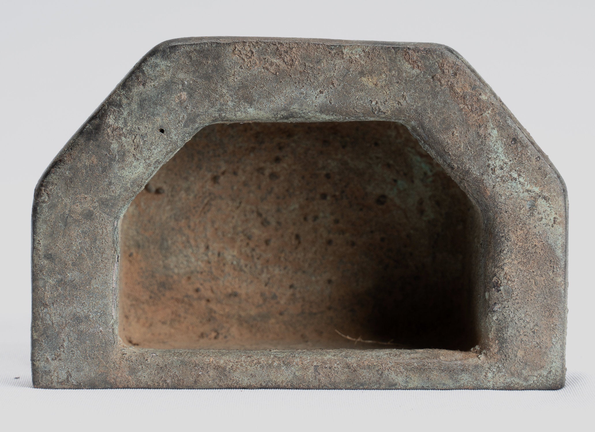 Statue di Buddha - Antique Statue Buddha, in bronzo giavanese, 14,5 cm/6 "