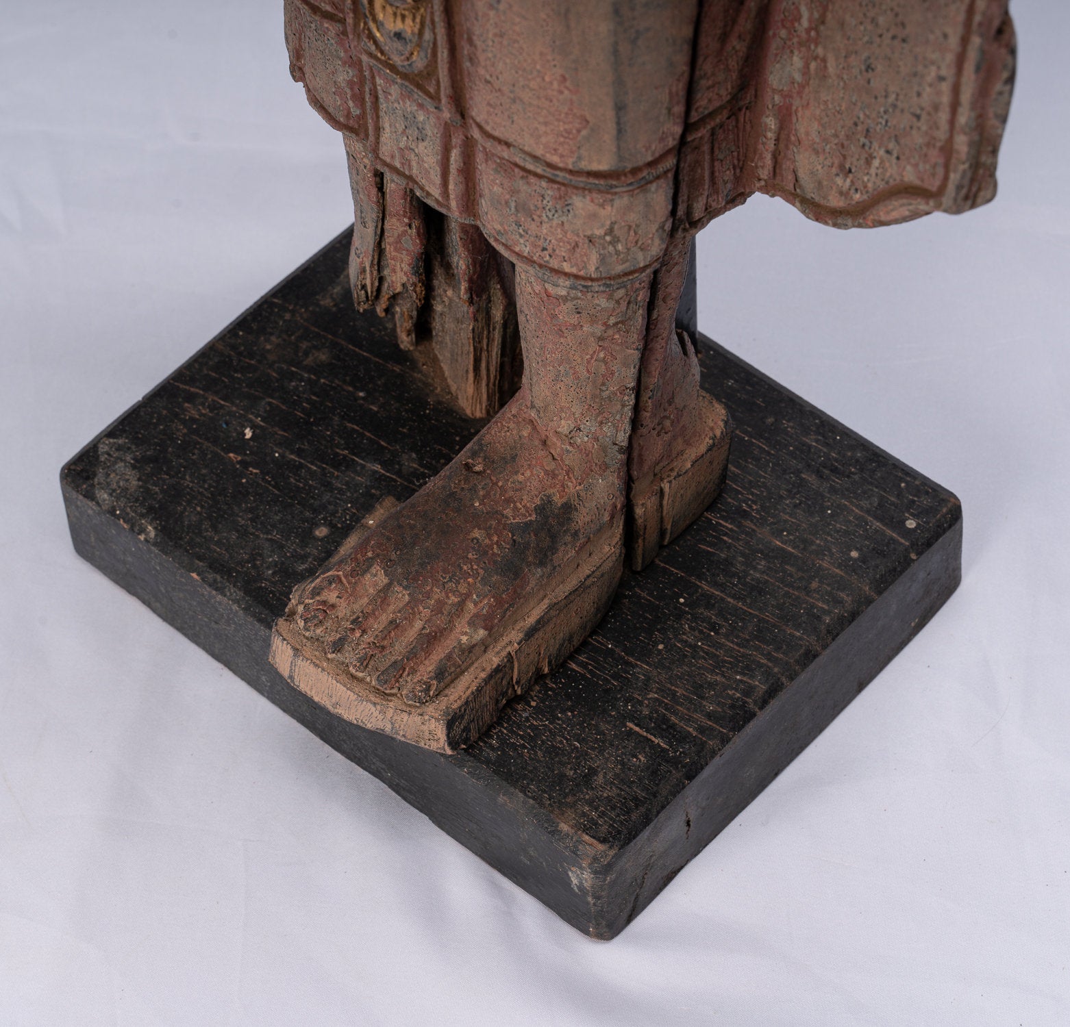 Estatua de Buda - Estatua de Buda de Buda de estilo antiguo de estilo jemer - 98 cm/39 "