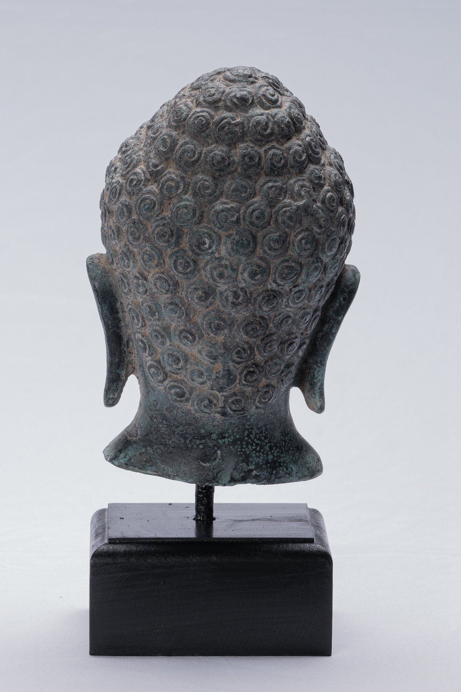 Estatua de Buda - Iluminación de bronce de estilo justicia antiguo Phnom Da Buddha Statue - 25cm/10 "