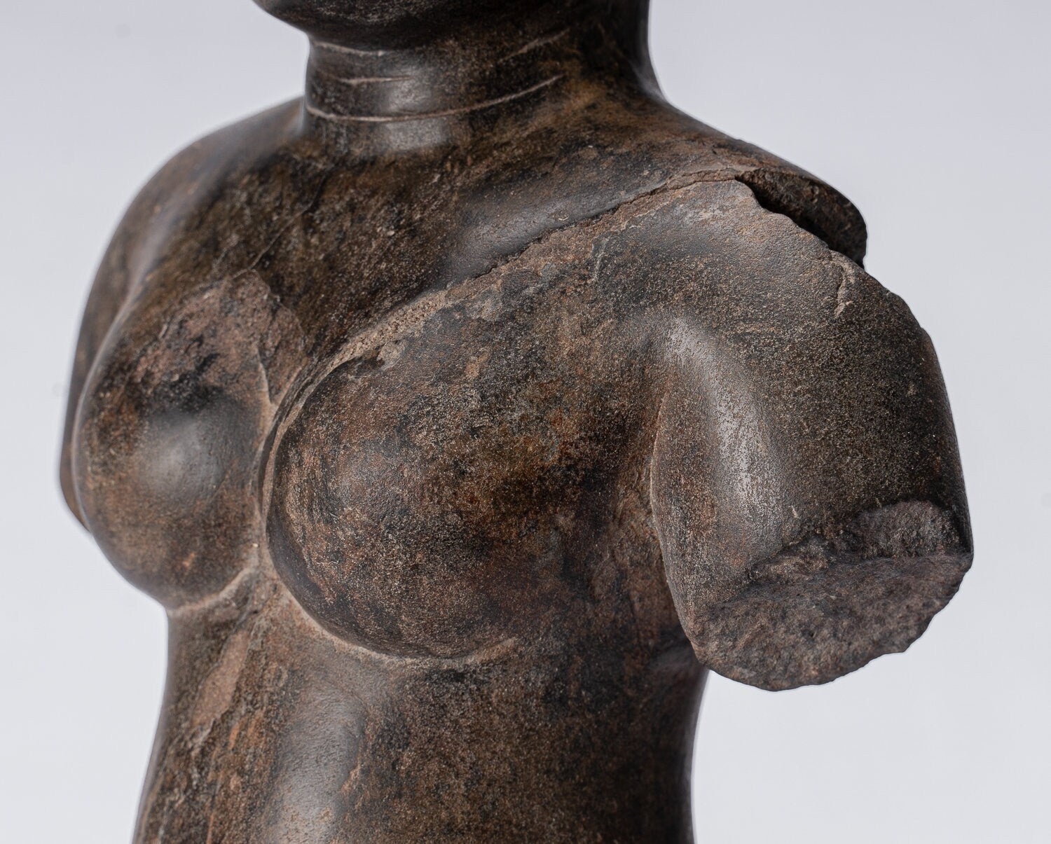 Estatua de Lakshmi - Estatua de estilo Baphuon antiguo de Baphuon de la estatua Vishnu - 55cm / 22 "