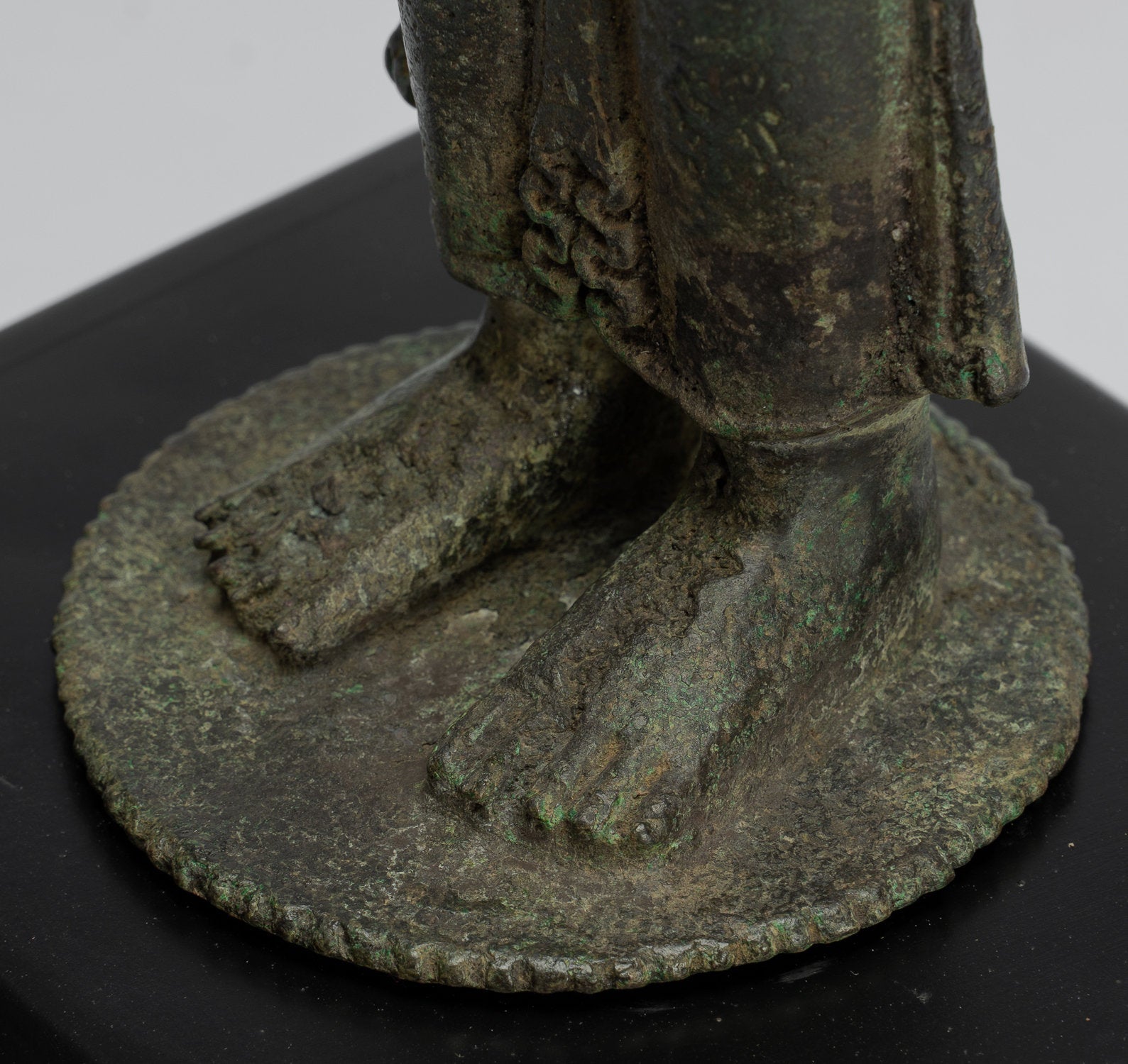 Estatua de Vishnu - Estatua de bronce de estado de estilo indonesio antiguo de indonesio - 44cm/18 "
